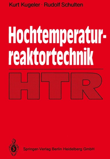 bokomslag Hochtemperaturreaktortechnik