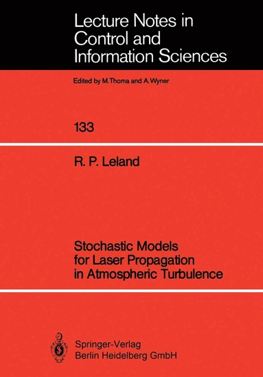 bokomslag Stochastic Models for Laser Propagation in Atmospheric Turbulence