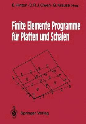 bokomslag Finite Elemente Programme fr Platten und Schalen