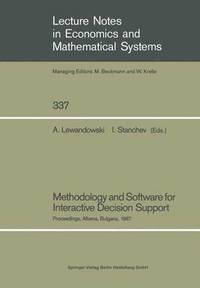 bokomslag Methodology and Software for Interactive Decision Support