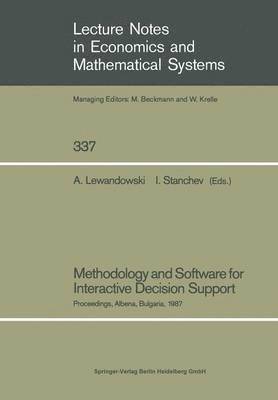 bokomslag Methodology and Software for Interactive Decision Support