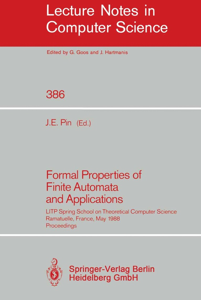 Formal Properties of Finite Automata and Applications