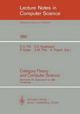 bokomslag Category Theory and Computer Science
