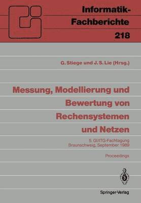 bokomslag Messung, Modellierung und Bewertung von Rechensystemen und Netzen