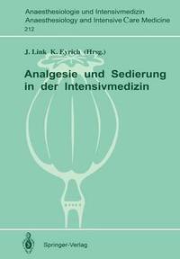 bokomslag Analgesie und Sedierung in der Intensivmedizin