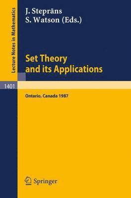 bokomslag Set Theory and its Applications