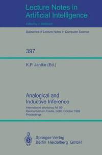 bokomslag Analogical and Inductive Inference