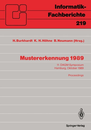 Hans Burkhardt, Karl H. Höhne, Bernd Neumann - Mustererkennung 1989, Häftad