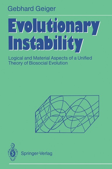 Gebhard Geiger - Evolutionary Instability, Häftad
