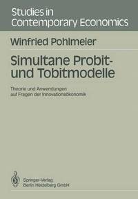 bokomslag Simultane Probit- und Tobitmodelle