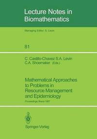 bokomslag Mathematical Approaches to Problems in Resource Management and Epidemiology
