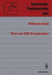 bokomslag Test von OSI-Protokollen