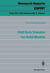 bokomslag CAD Data Transfer for Solid Models