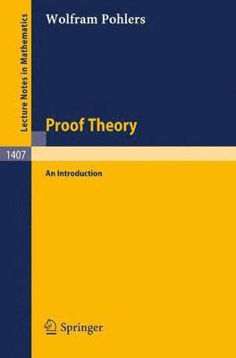 Proof Theory 1