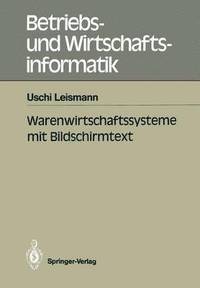 bokomslag Warenwirtschaftssysteme mit Bildschirmtext