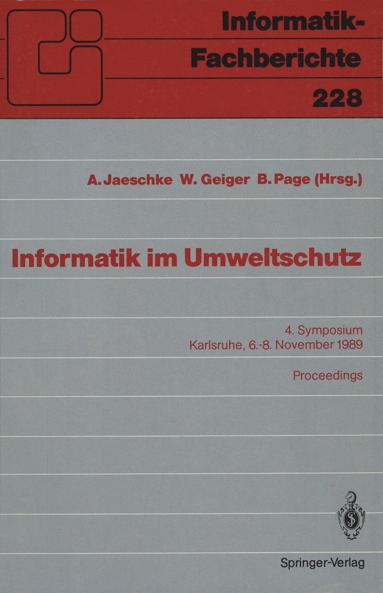 Informatik im Umweltschutz 1