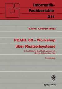 bokomslag PEARL 89  Workshop ber Realzeitsysteme
