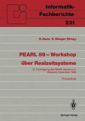 bokomslag PEARL 89  Workshop ber Realzeitsysteme