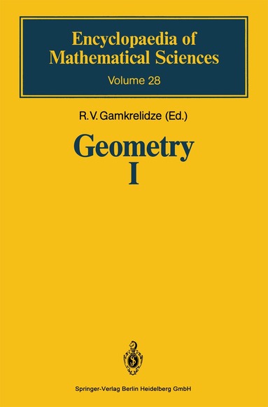 R.V. Gamkrelidze - Geometry I, Inbunden
