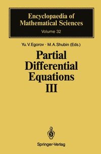 bokomslag Partial Differential Equations III