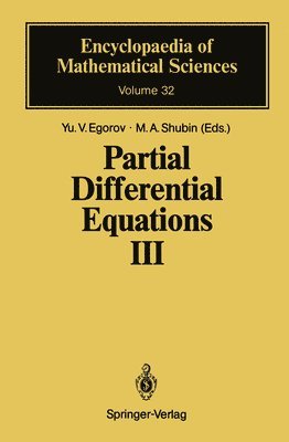 Partial Differential Equations III 1