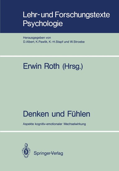 Erwin Roth - Denken und Fühlen, Häftad