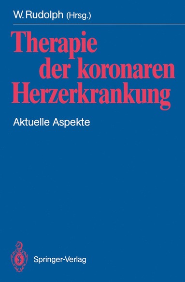 bokomslag Therapie der koronaren Herzerkrankung