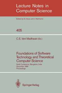 bokomslag Foundations of Software Technology and Theoretical Computer Science