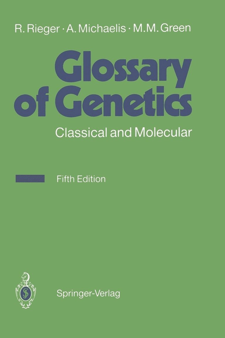 Glossary of Genetics 1