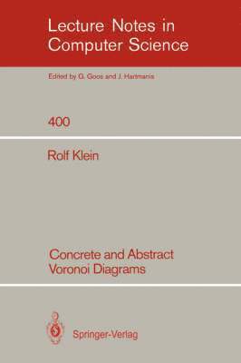 Concrete and Abstract Voronoi Diagrams 1