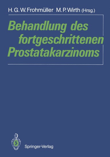 bokomslag Behandlung des fortgeschrittenen Prostatakarzinoms