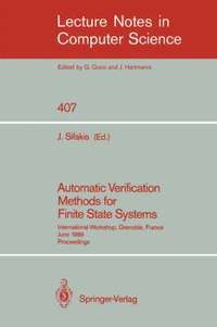 bokomslag Automatic Verification Methods for Finite State Systems