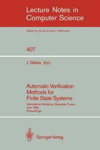 bokomslag Automatic Verification Methods for Finite State Systems