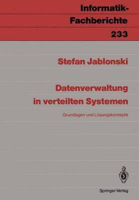 Datenverwaltung in verteilten Systemen 1