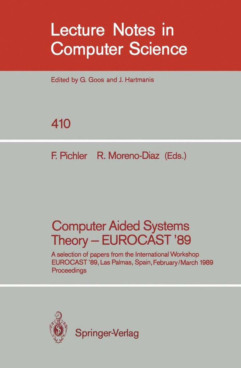 Computer Aided Systems Theory - EUROCAST '89 1