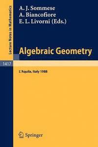 bokomslag Algebraic Geometry