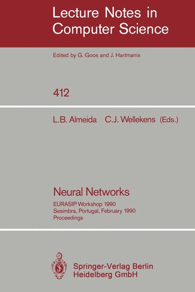 Luis B. Almeida, Christian J. Wellekens - Neural Networks, Häftad