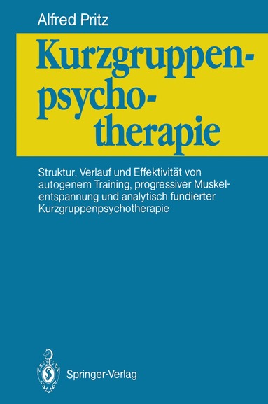 Alfred Pritz - Kurzgruppenpsychotherapie, Häftad