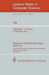 bokomslag Advances in Database Technology - EDBT '90