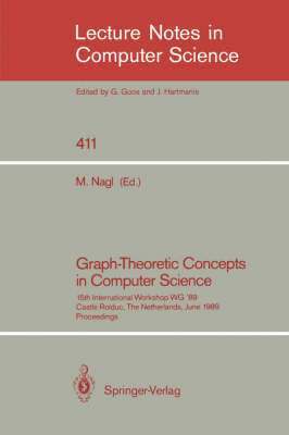 bokomslag Graph-Theoretic Concepts in Computer Science