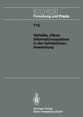 bokomslag Verteilte, offene Informationssysteme in der betrieblichen Anwendung