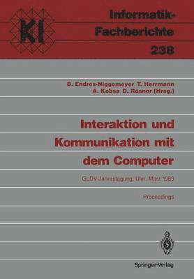 bokomslag Interaktion und Kommunikation mit dem Computer