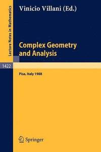 bokomslag Complex Geometry and Analysis