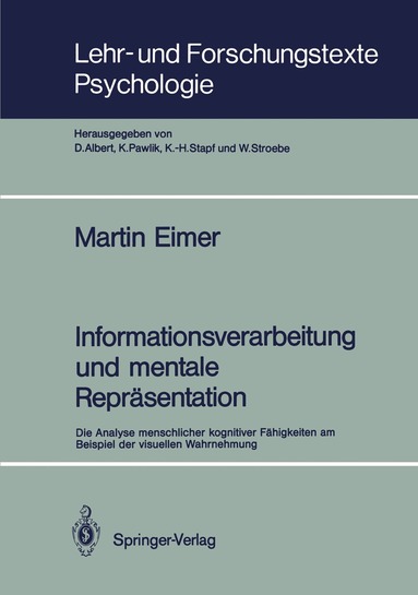 Martin F. Bach - Informationsverarbeitung und mentale Repräsentation, Häftad