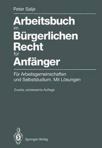 bokomslag Arbeitsbuch im Brgerlichen Recht fr Anfnger