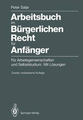 bokomslag Arbeitsbuch im Bürgerlichen Recht für Anfänger