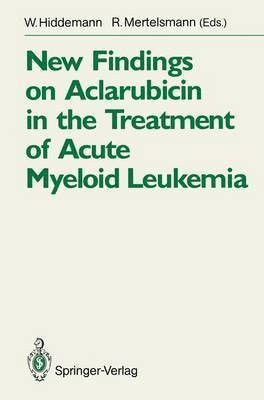 New Findings on Aclarubicin in the Treatment of Acute Myeloid Leukemia 1