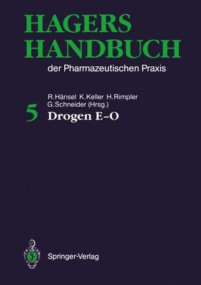 bokomslag Hagers Handbuch Der Pharmazeutischen Praxis: 5 Band
