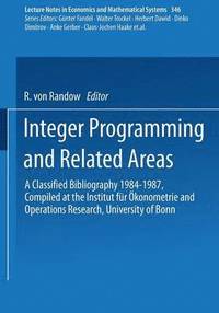 bokomslag Integer Programming and Related Areas