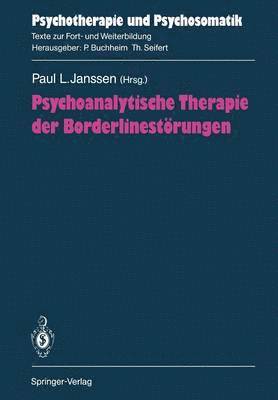 Psychoanalytische Therapie der Borderlinestrungen 1